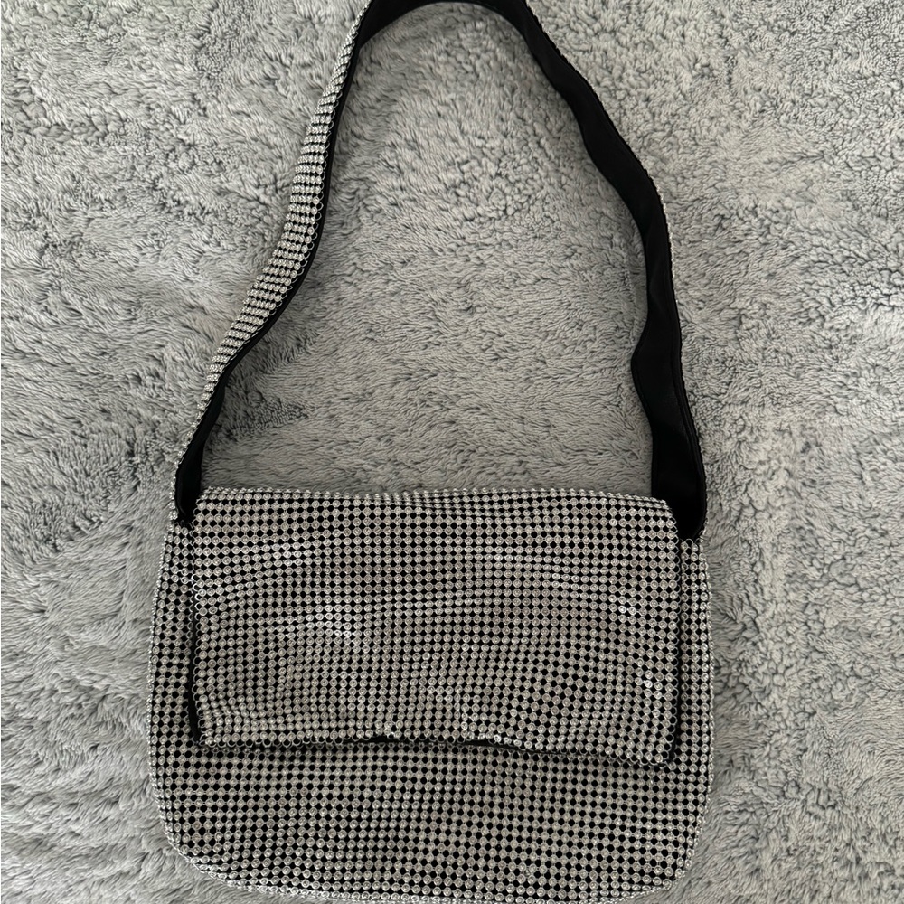 NWOT sparkle sequin rhinestone bag